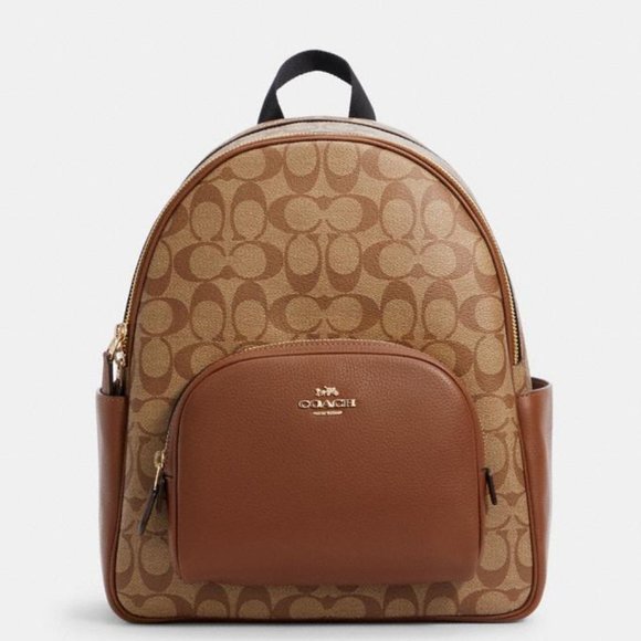 New) Backpack In Signature Canvas main image 4